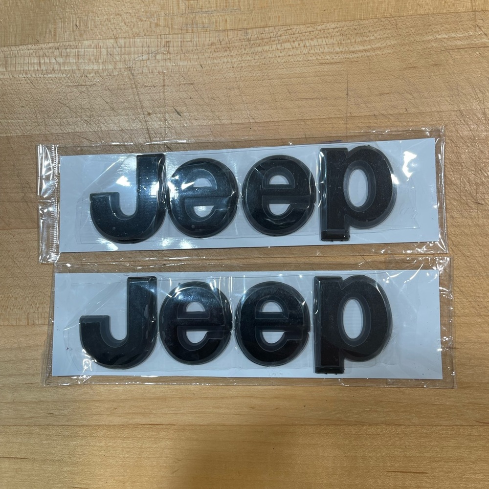 Jeep emblem - never used